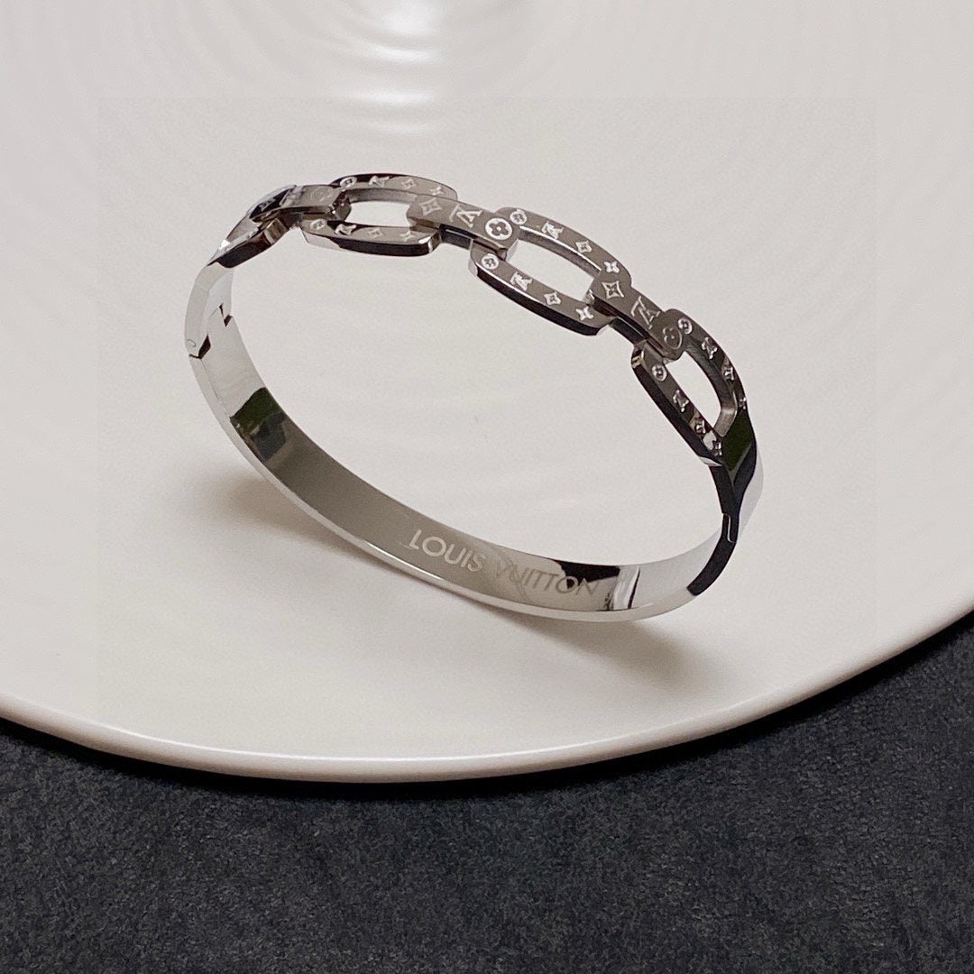 unisex Bangle for men - alternate angle view 2
