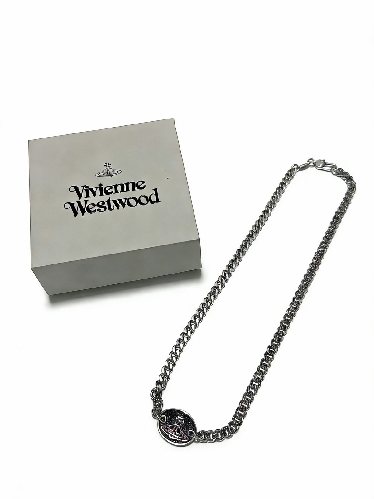 minimalist Necklace for men - alternate angle view 5
