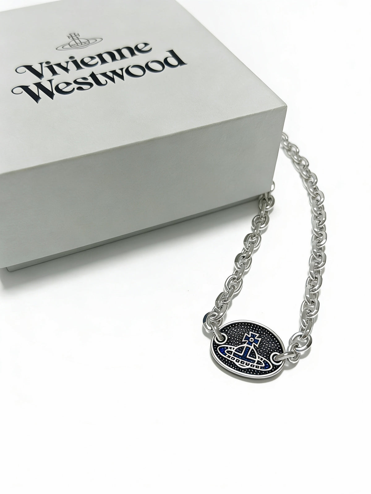 minimalist Necklace for men - alternate angle view 5