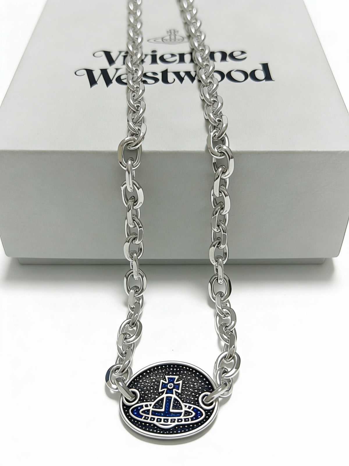 minimalist Necklace for men - alternate angle view 6