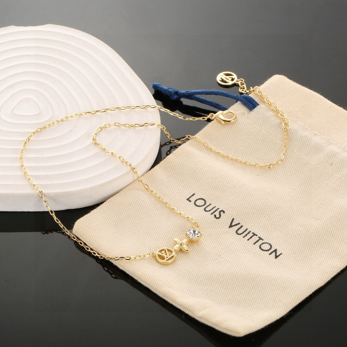letter Necklace for women - alternate angle view 7