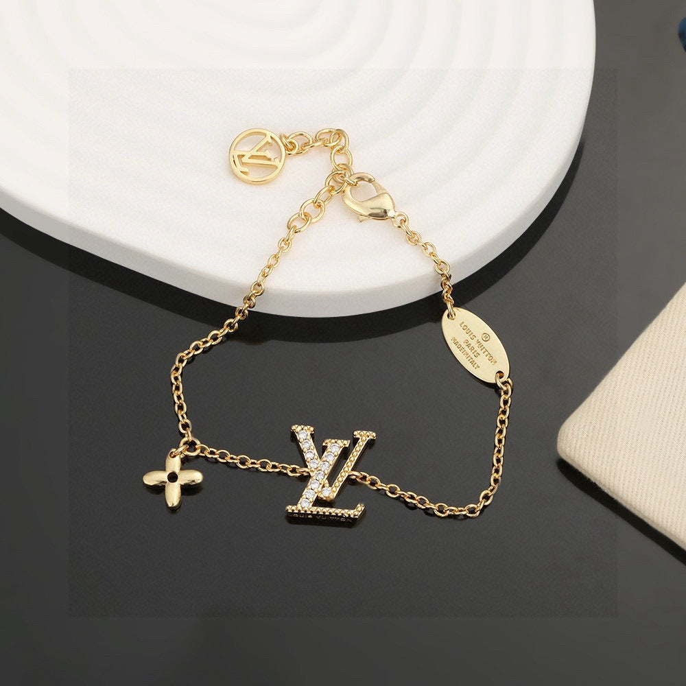 letter Bracelet for women - alternate angle view 3