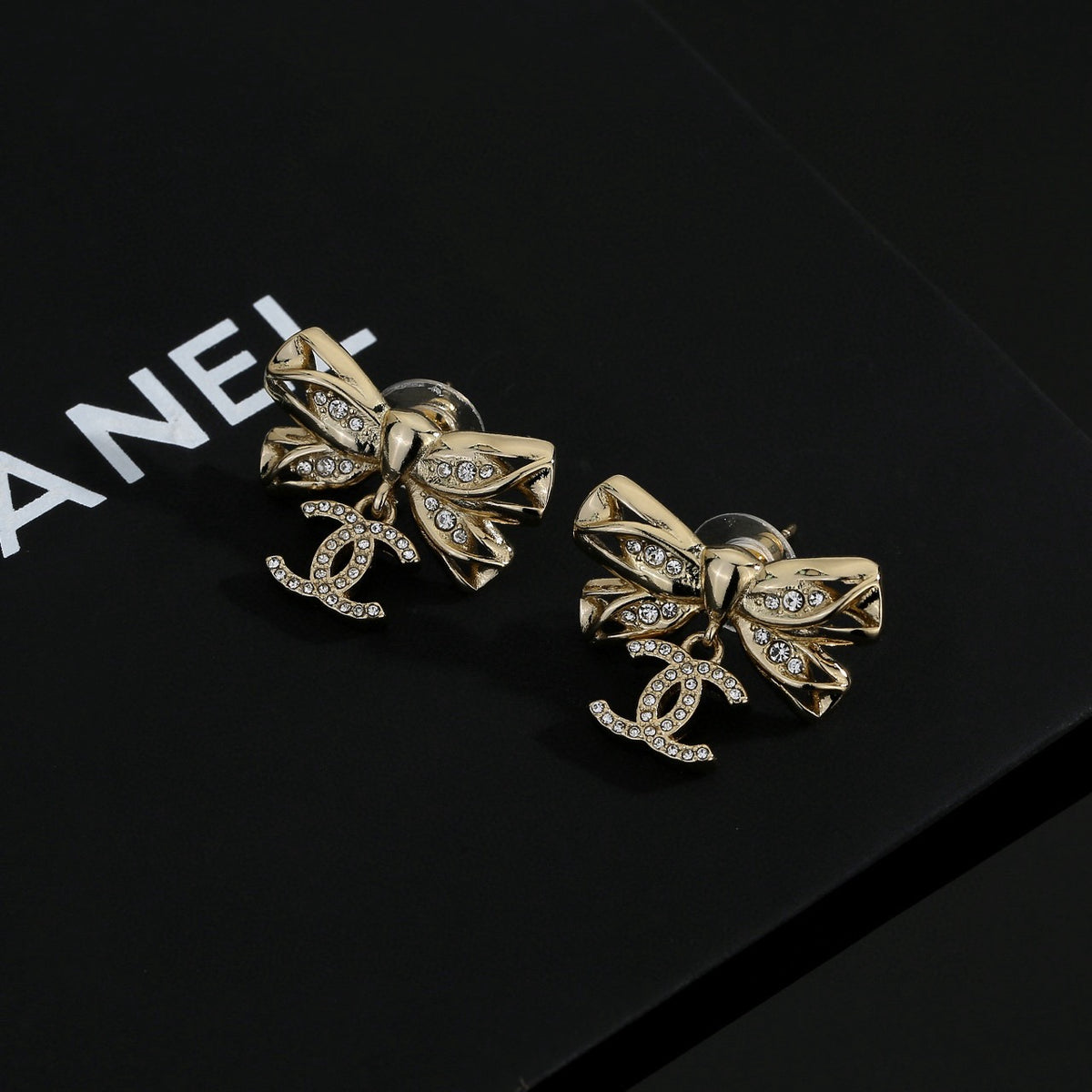 butterfly Drop Earrings for women - alternate angle view 4