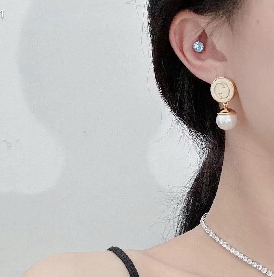 Stud Earrings for women - alternate angle view 3