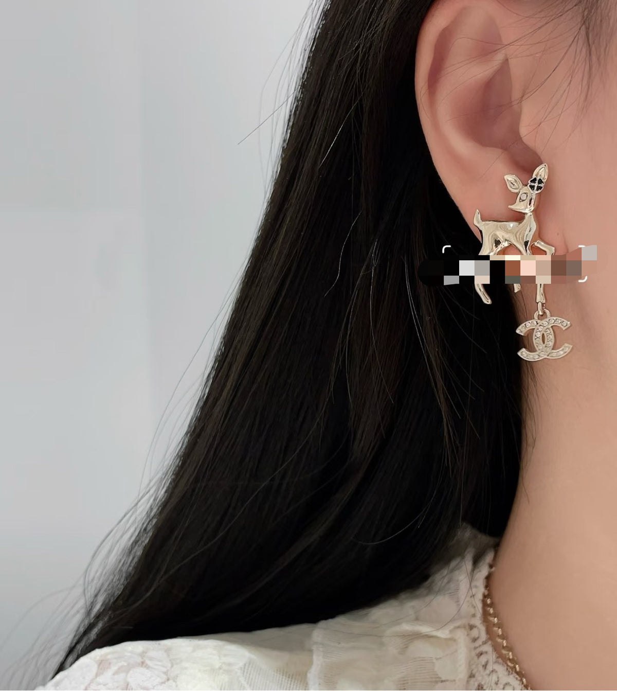 luxury Drop Earrings for women - alternate angle view 6