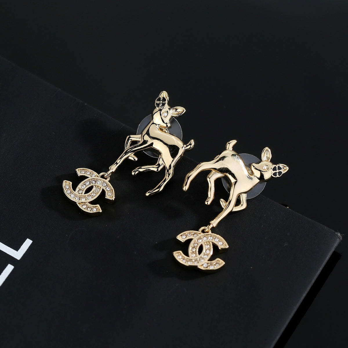 luxury Drop Earrings for women - alternate angle view 4