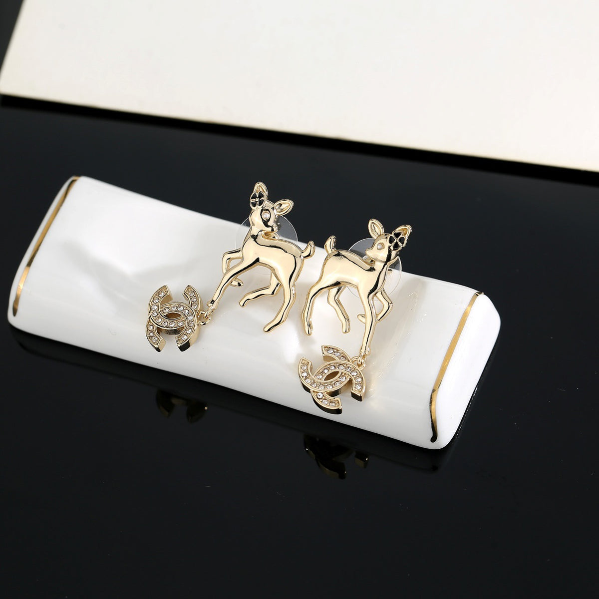 luxury Drop Earrings for women - alternate angle view 5