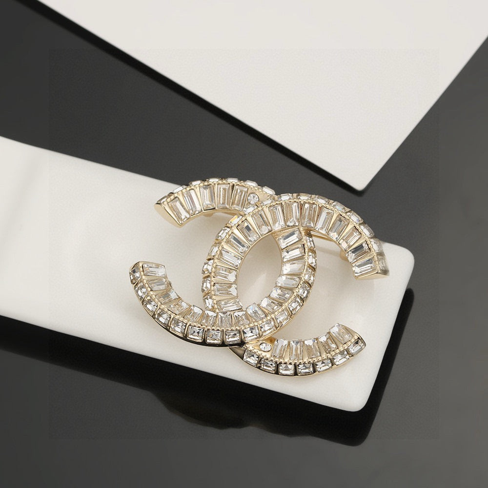 silver sterling silver elegant Brooch for women - alternate angle view 4