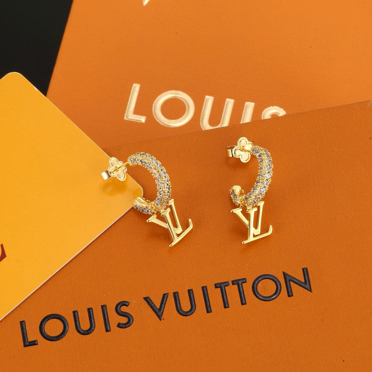 minimalist Stud Earrings for women - product detail view