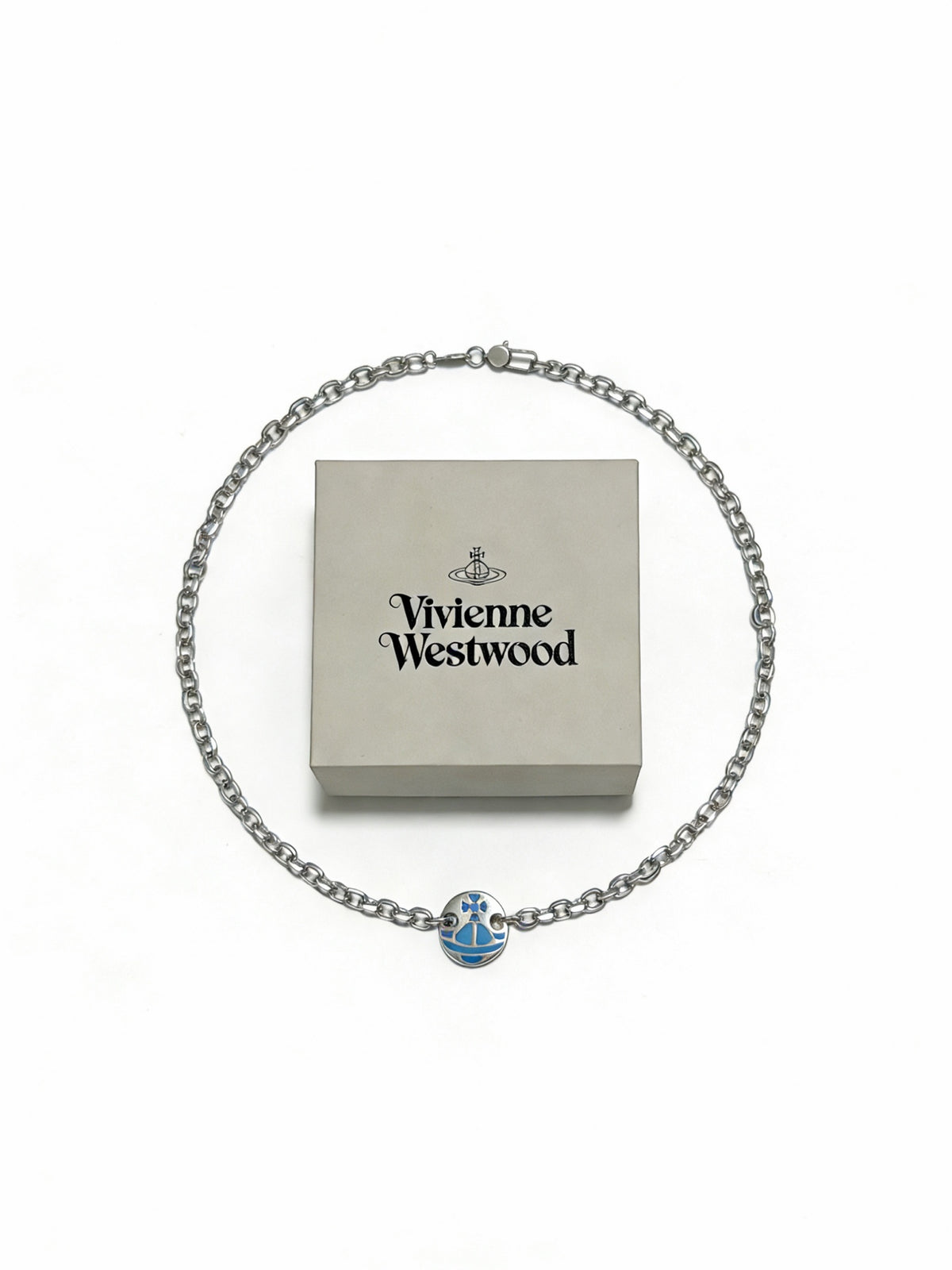 minimalist Necklace for men - alternate angle view 4
