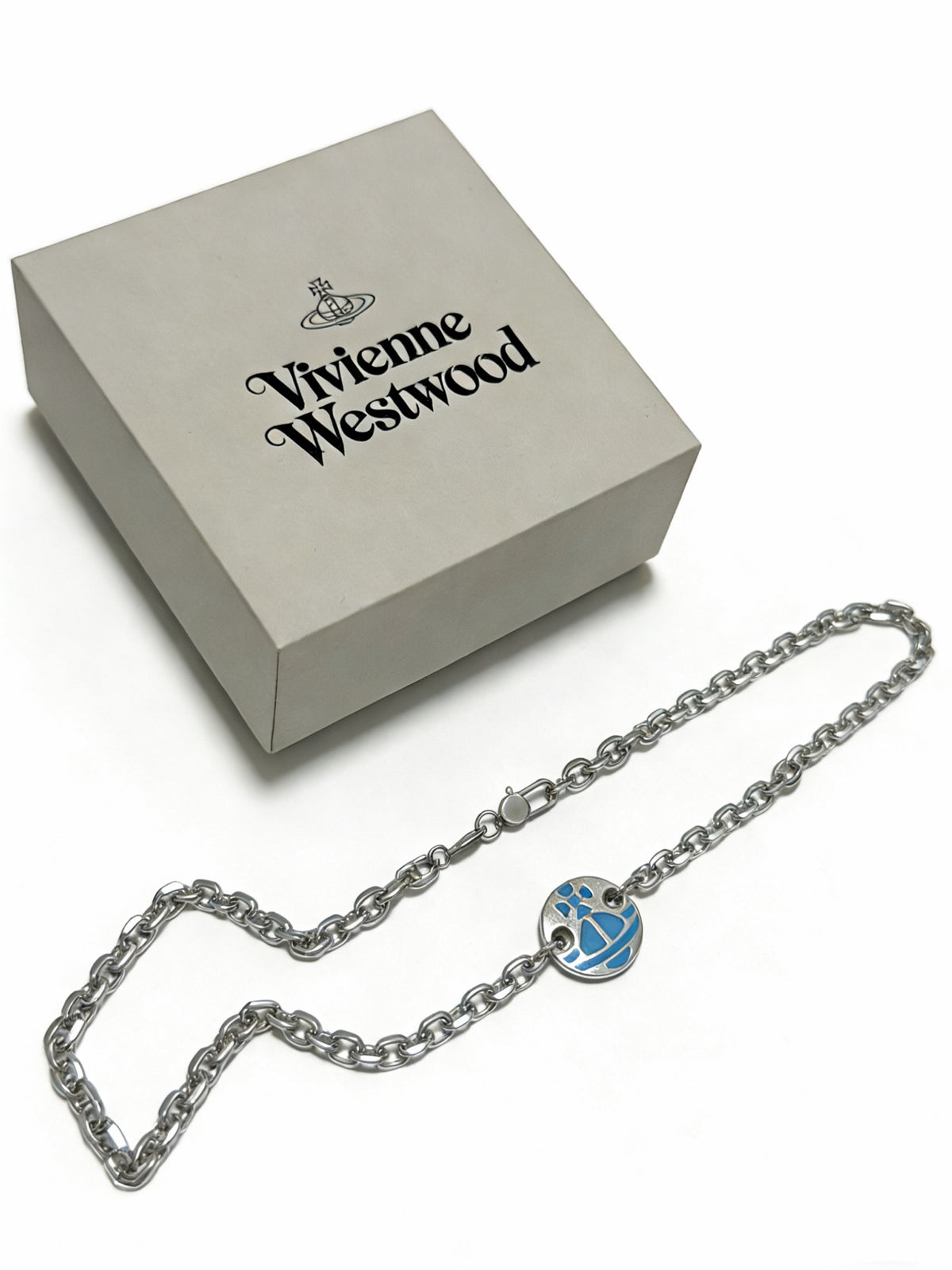 minimalist Necklace for men - alternate angle view 3