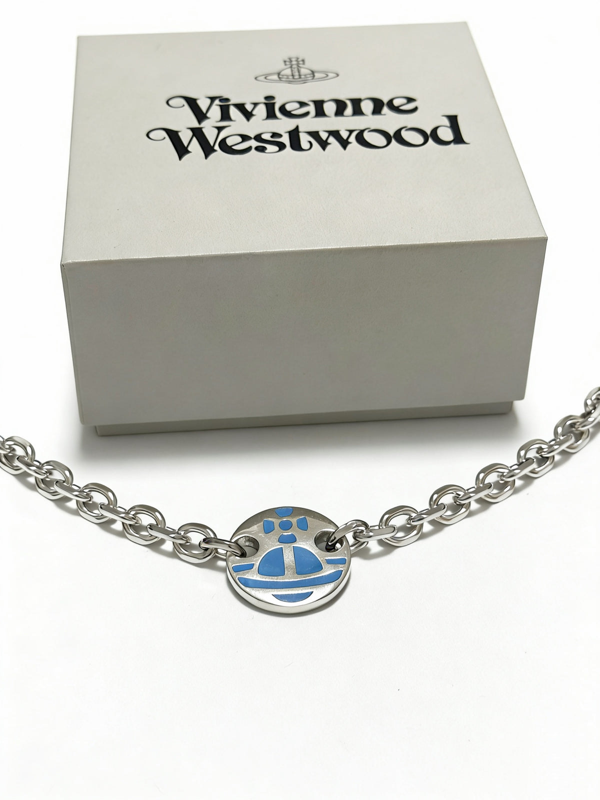 minimalist Necklace for men - alternate angle view 2
