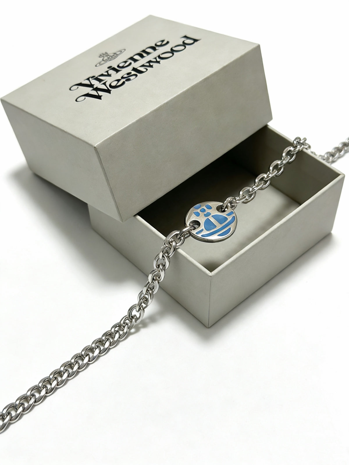 minimalist Necklace for men - alternate angle view 7