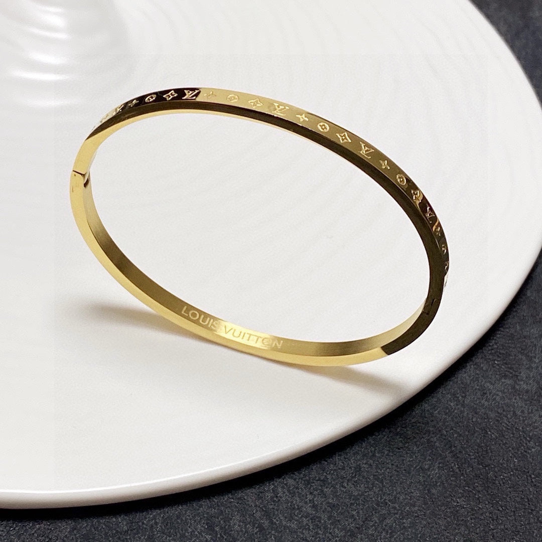 unisex Bangle for men - alternate angle view 2