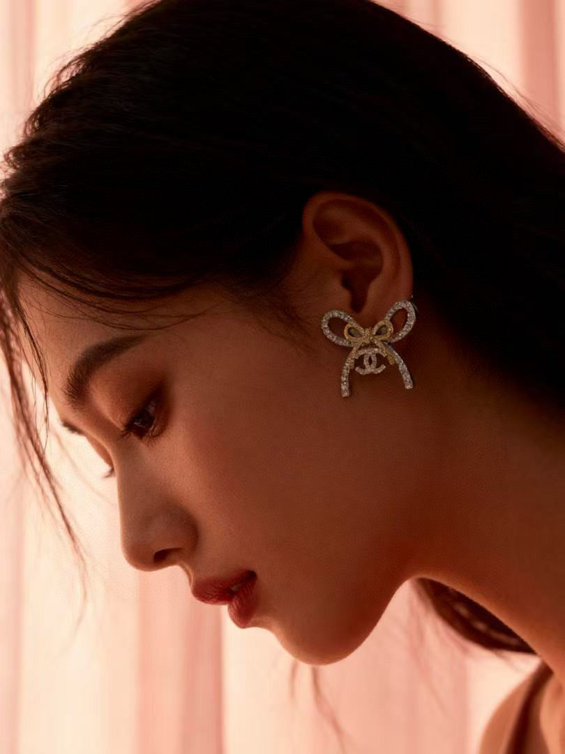 butterfly Drop Earrings for women - alternate angle view 5