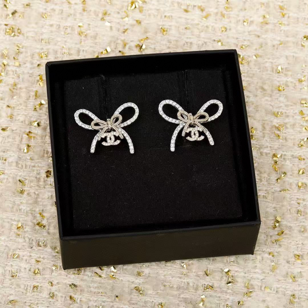 butterfly Drop Earrings for women - alternate angle view 3