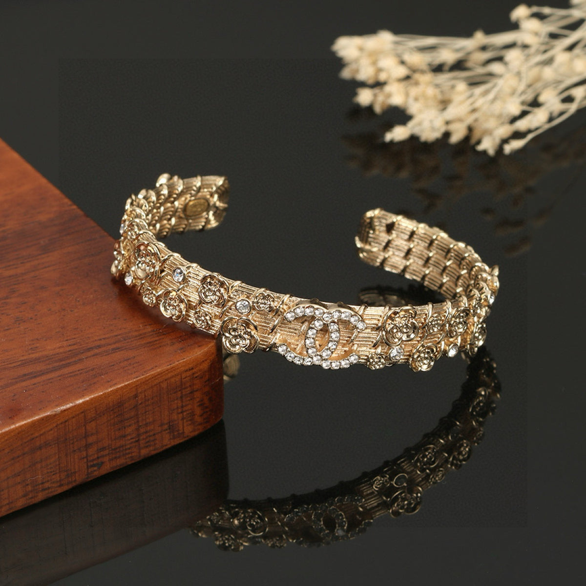 hollow Bangle for women - alternate angle view 7