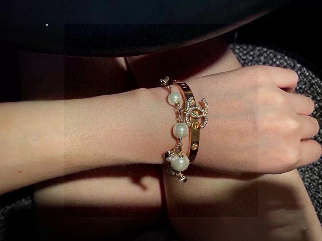 letter Bracelet for women - alternate angle view 5