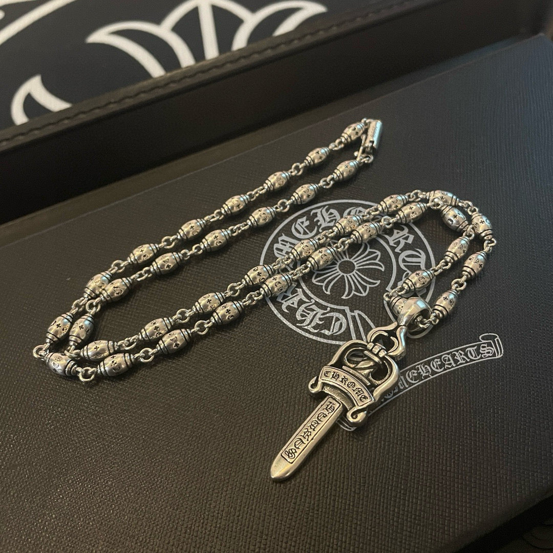 antique cross Pendant for men - alternate angle view 8