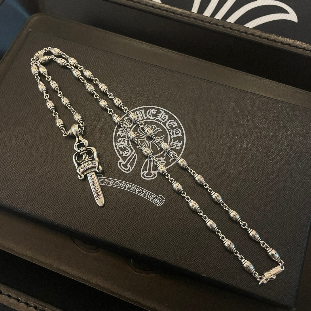 antique cross Pendant for men - product detail view