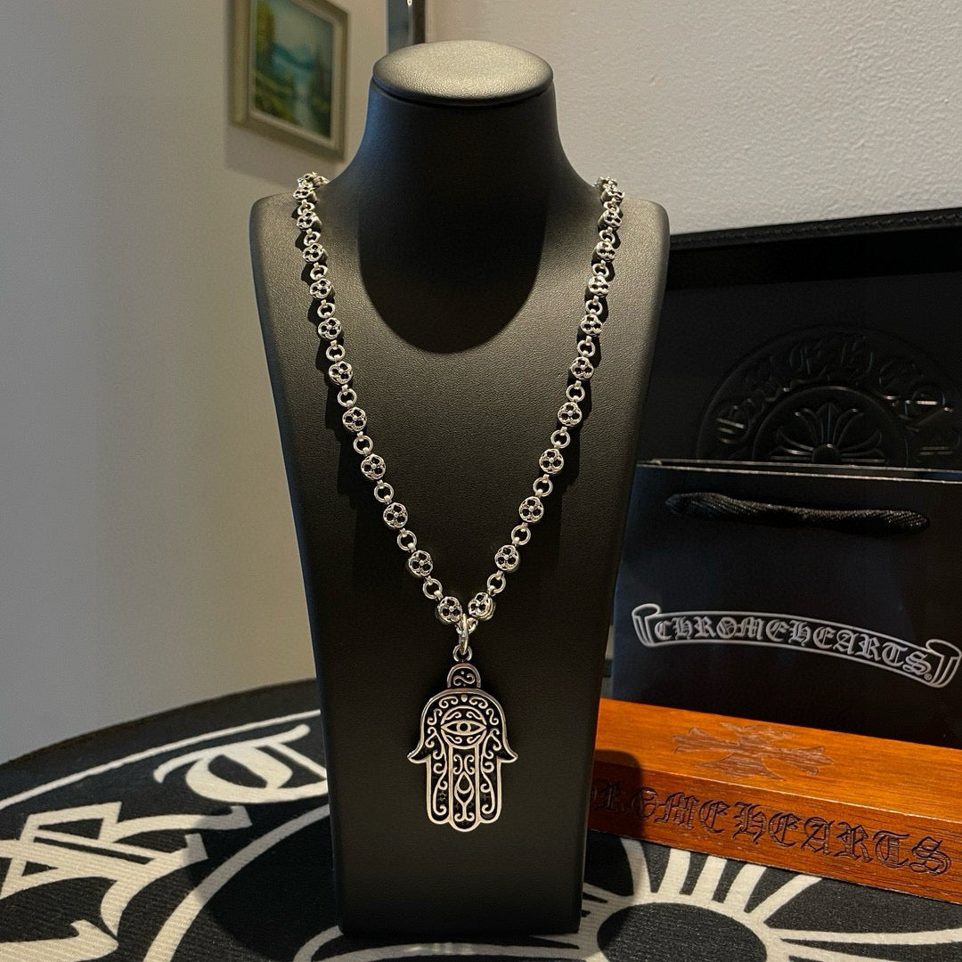 antique cross Pendant for men - product detail view