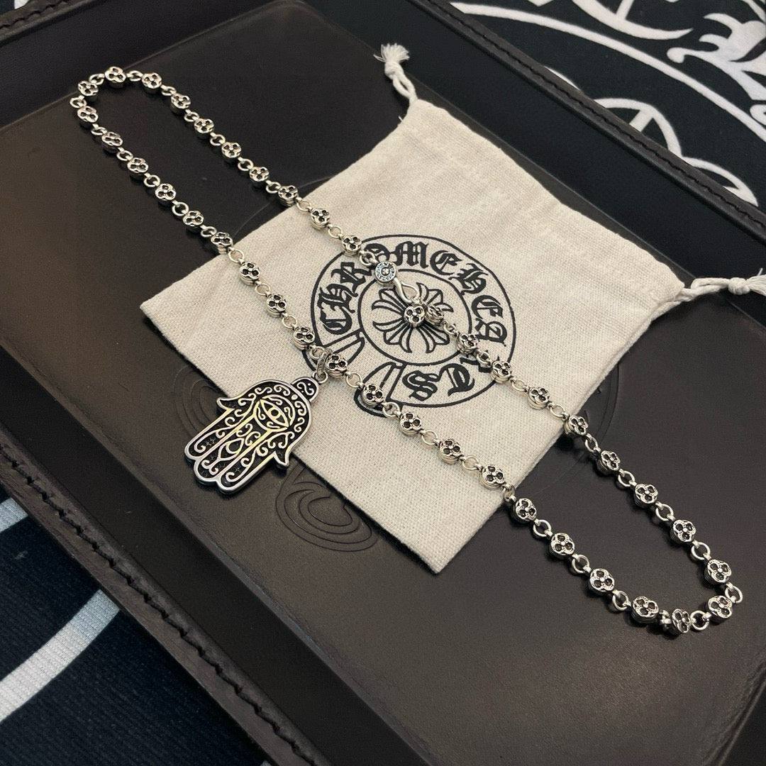 antique cross Pendant for men - alternate angle view 8