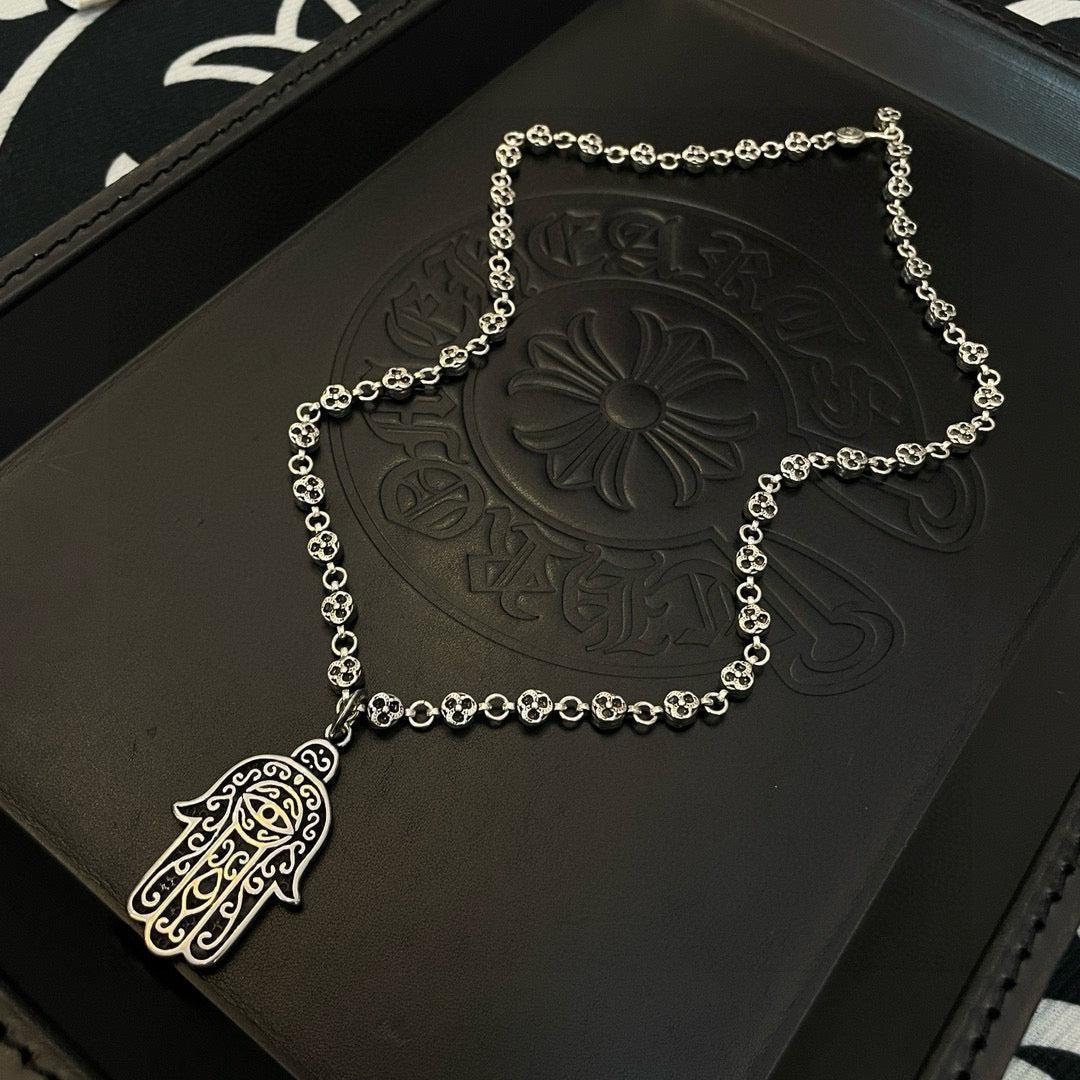 antique cross Pendant for men - alternate angle view 9