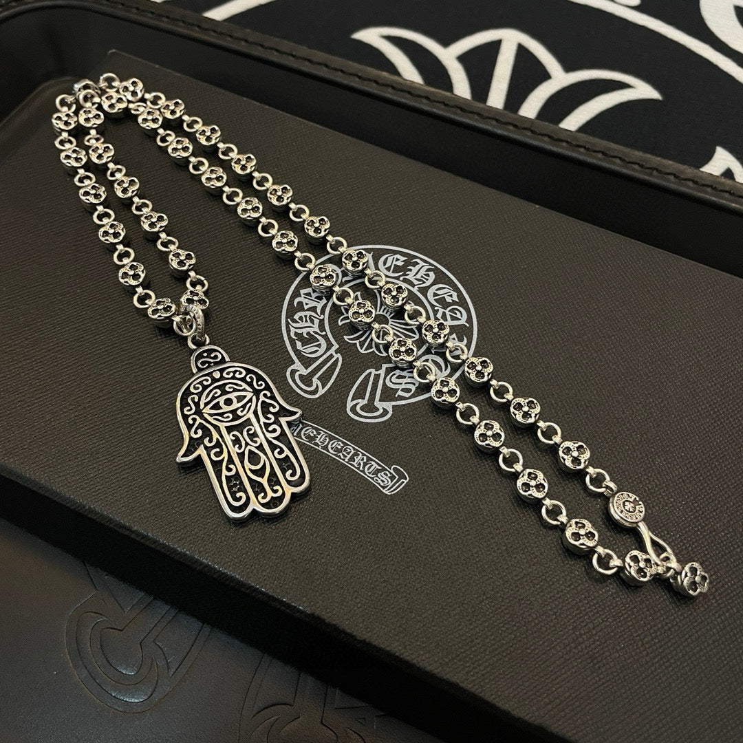 antique cross Pendant for men - alternate angle view 5