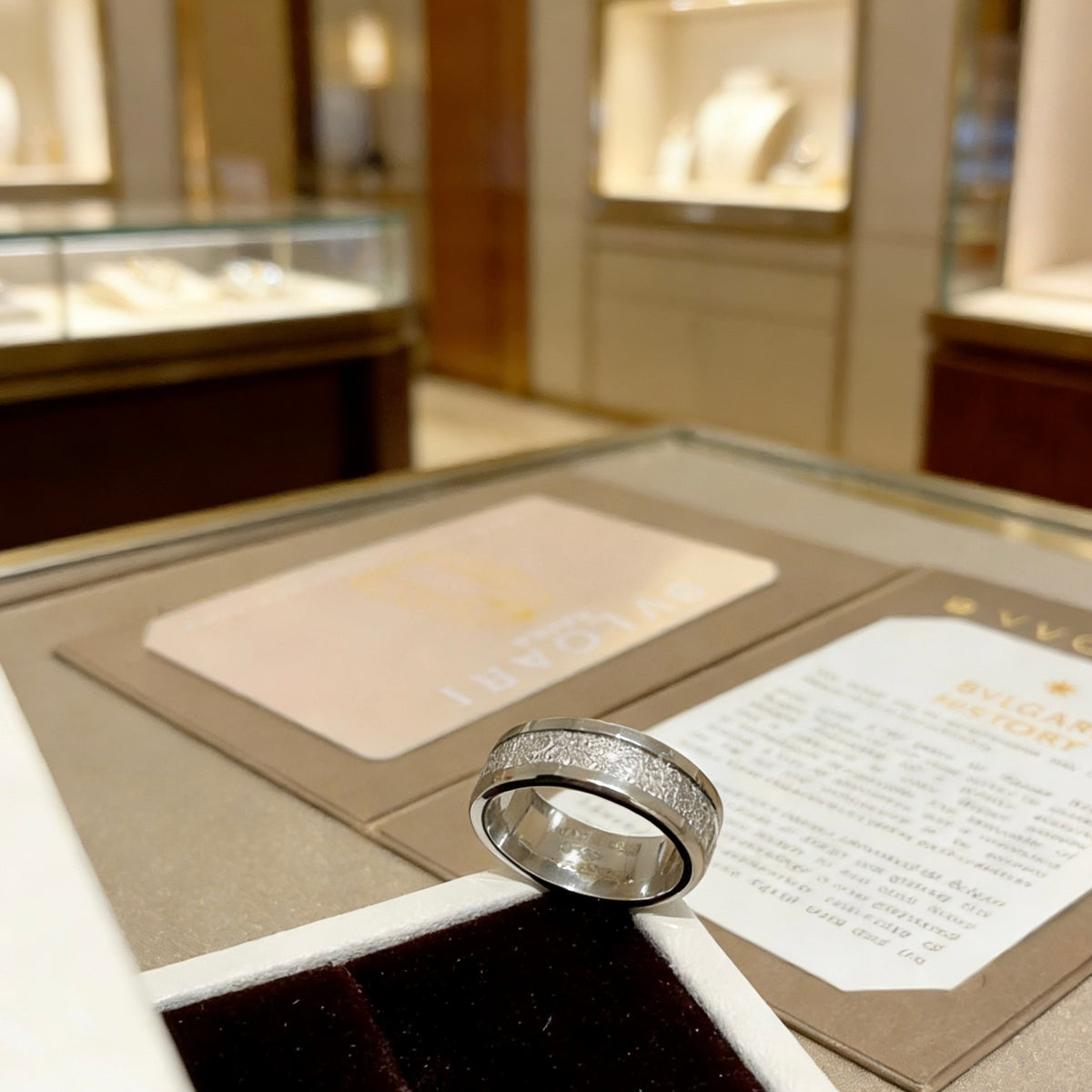 gold minimalist Ring for men - alternate angle view 7