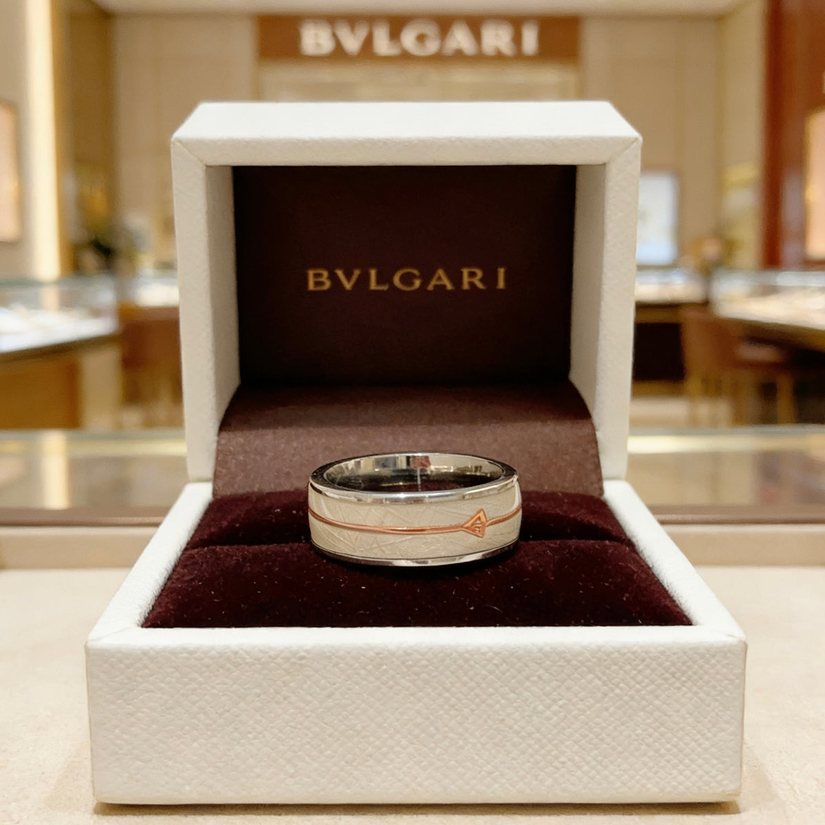 gold minimalist Ring for men - alternate angle view 4
