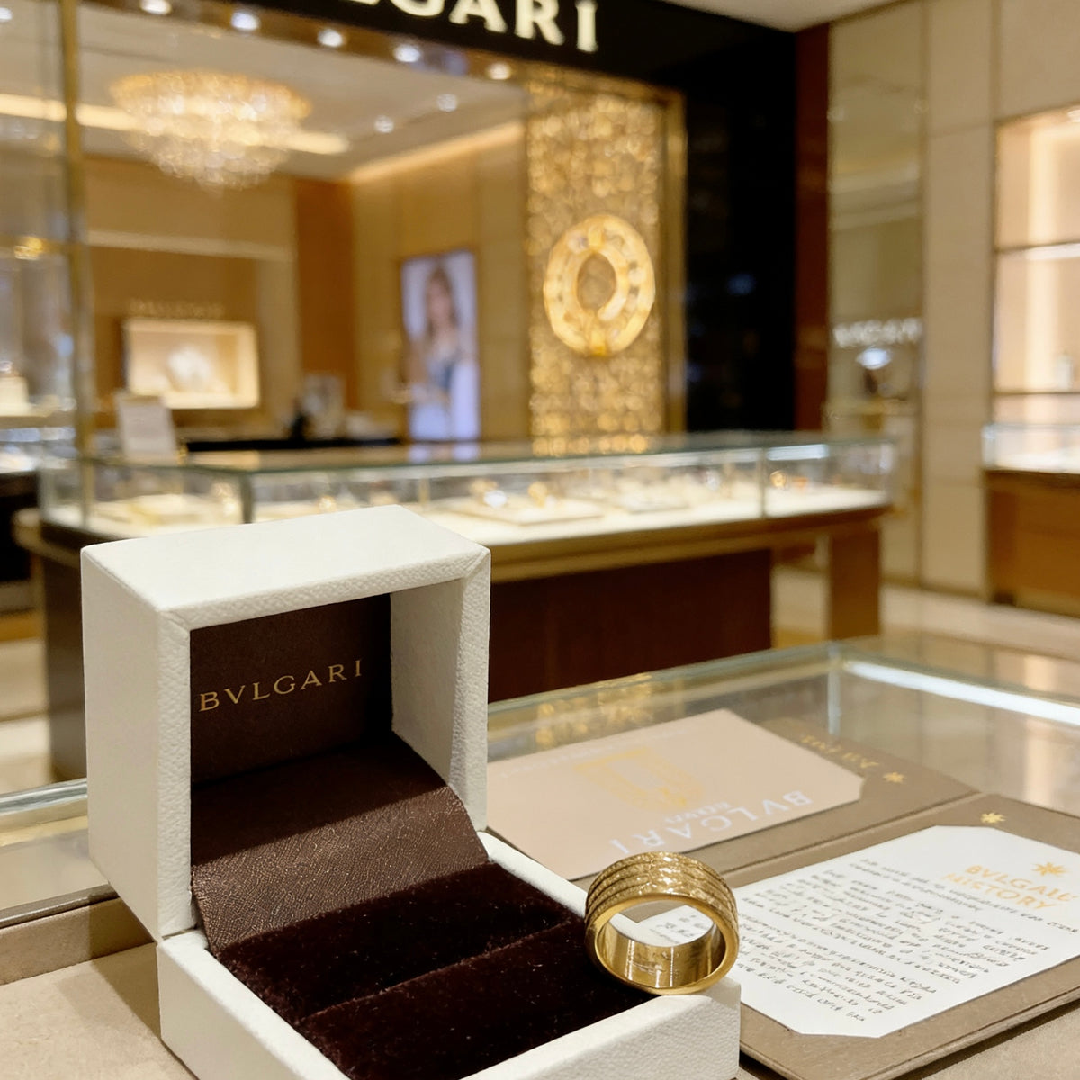 gold minimalist Ring for men - alternate angle view 9