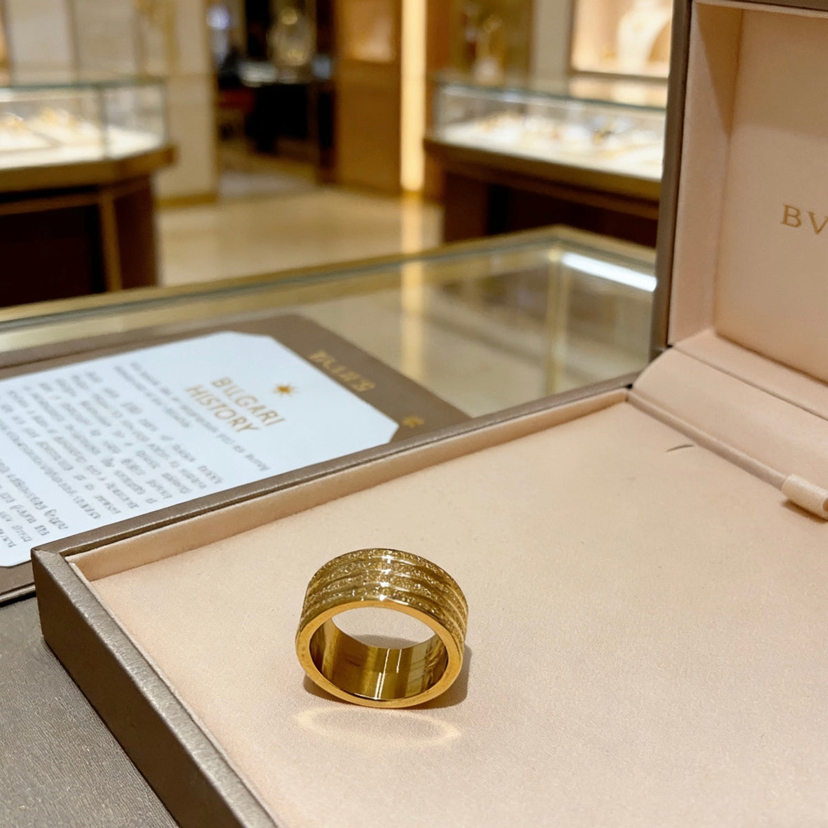 gold minimalist Ring for men - alternate angle view 7