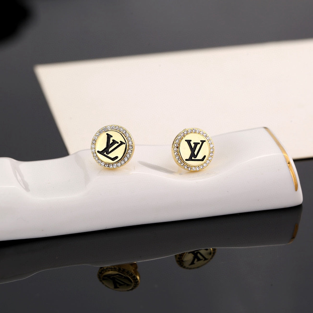 letter Brooch for women - alternate angle view 2