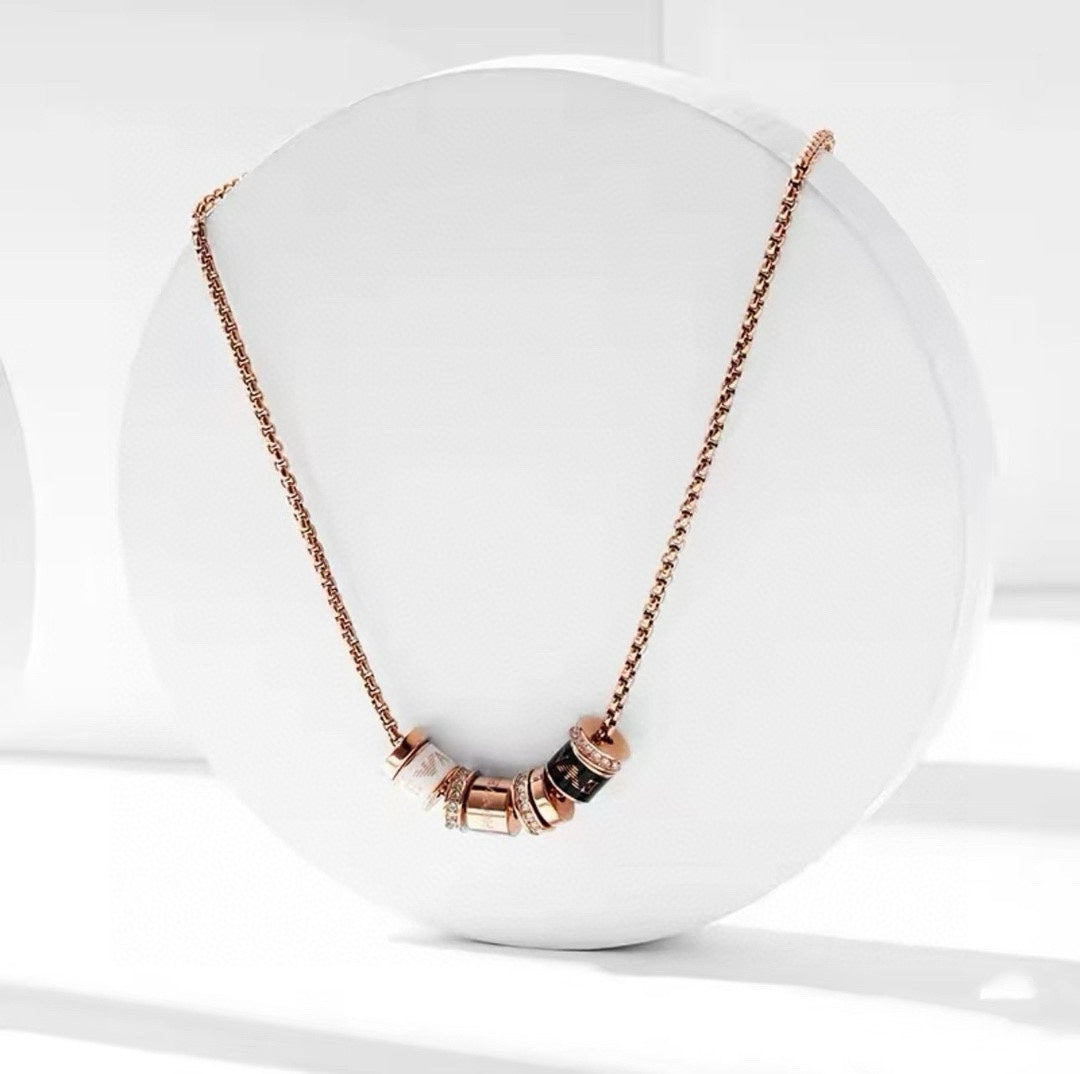 white stylish Pendant for women - alternate angle view 4