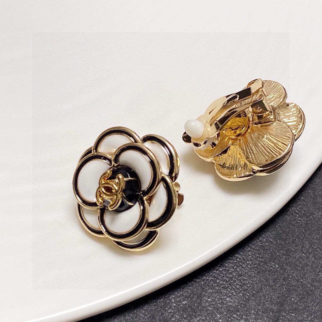 yellow silver post luxury Drop Earrings for women - alternate angle view 5