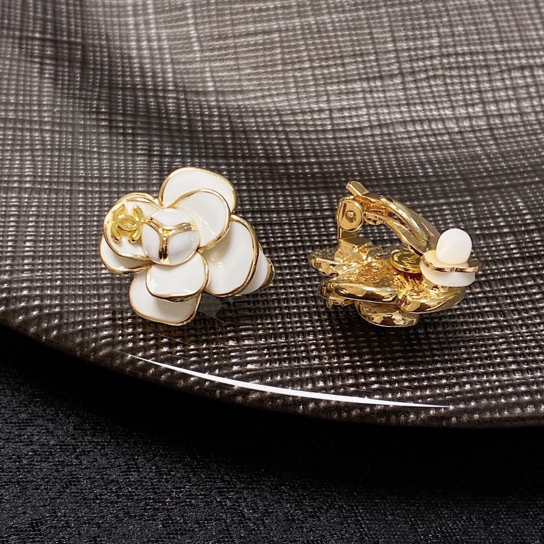yellow silver post luxury Drop Earrings for women - alternate angle view 7