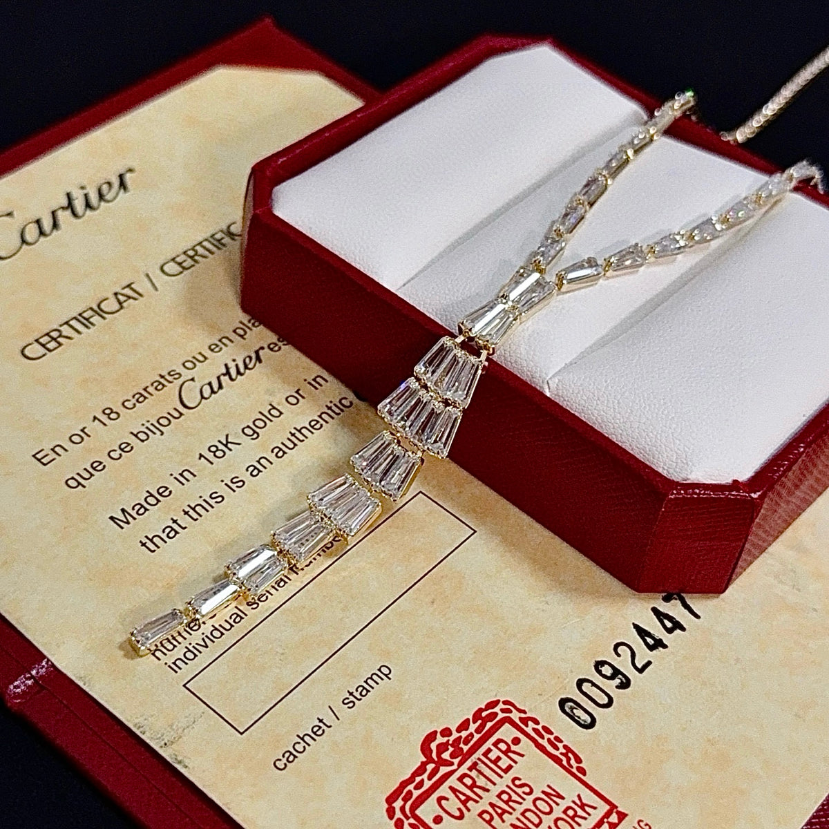 gold crystal floral Bangle for men - alternate angle view 3