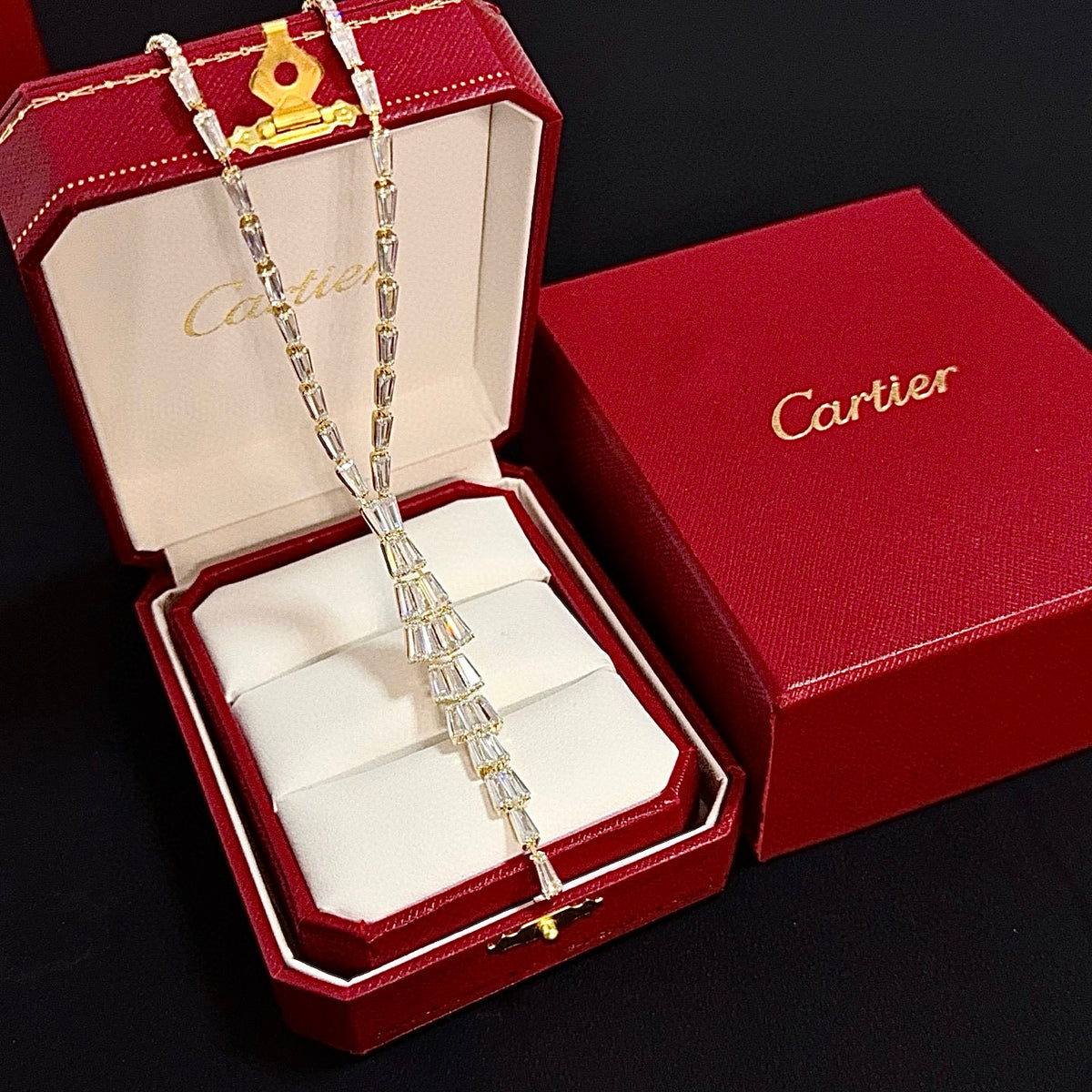 gold crystal floral Bangle for men - product detail view