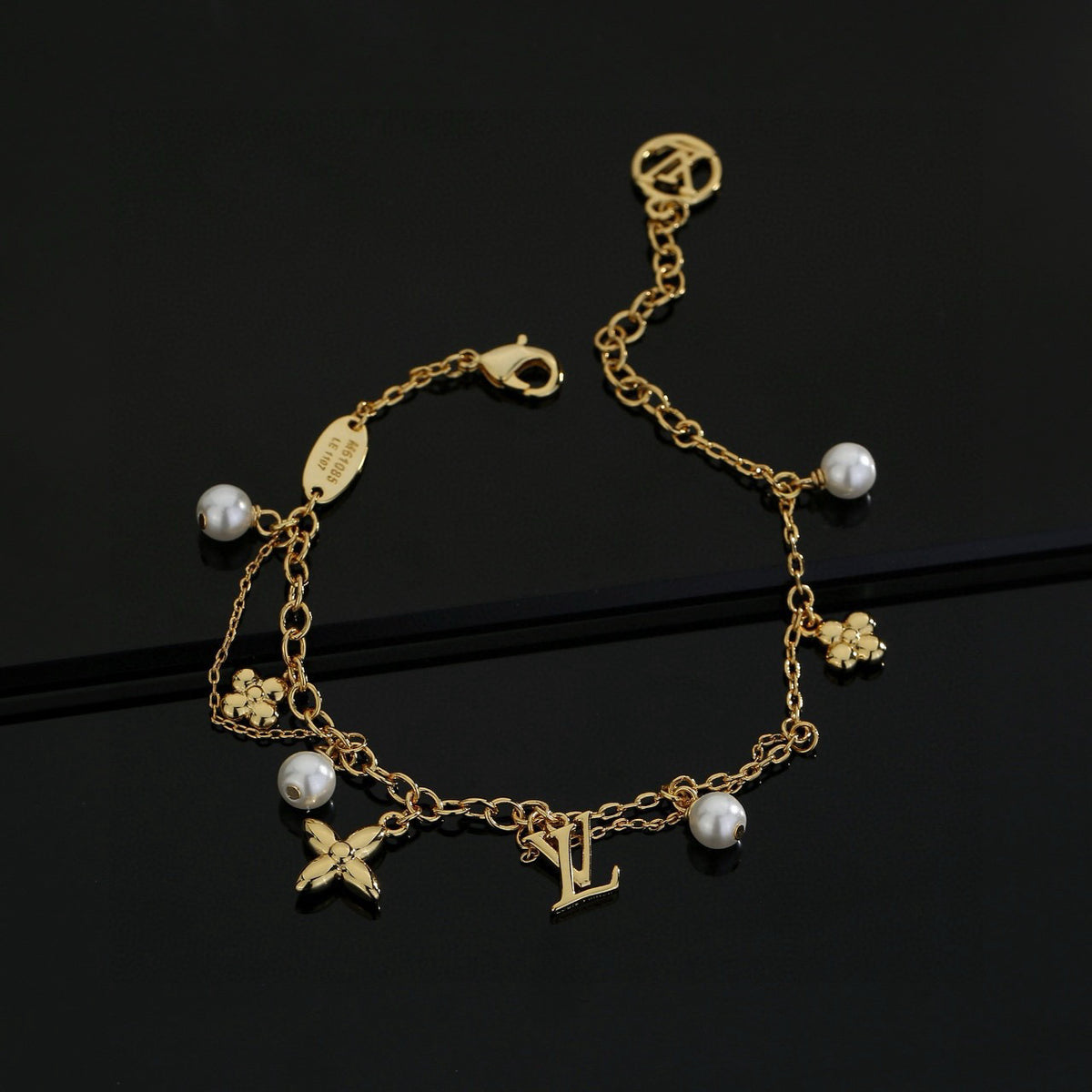 letter Bracelet for women - alternate angle view 3