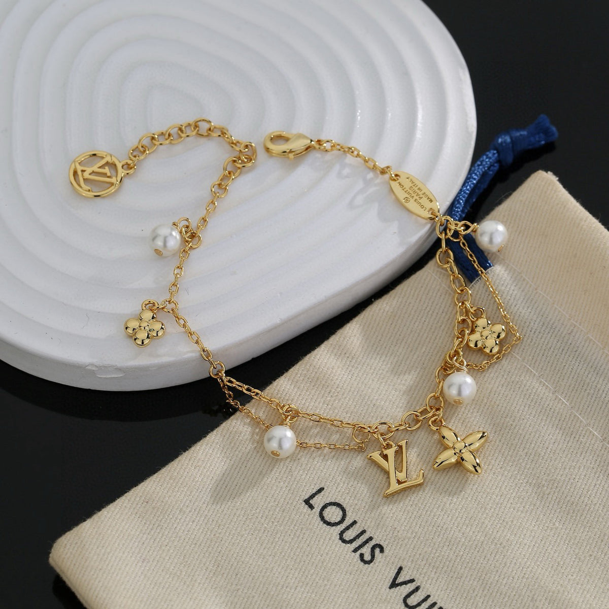 letter Bracelet for women - alternate angle view 2