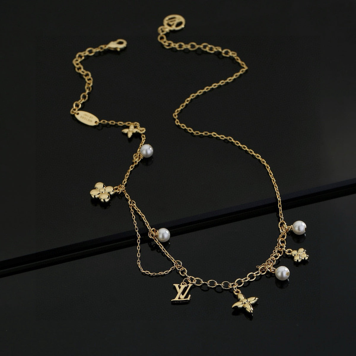 letter Necklace for women - alternate angle view 4