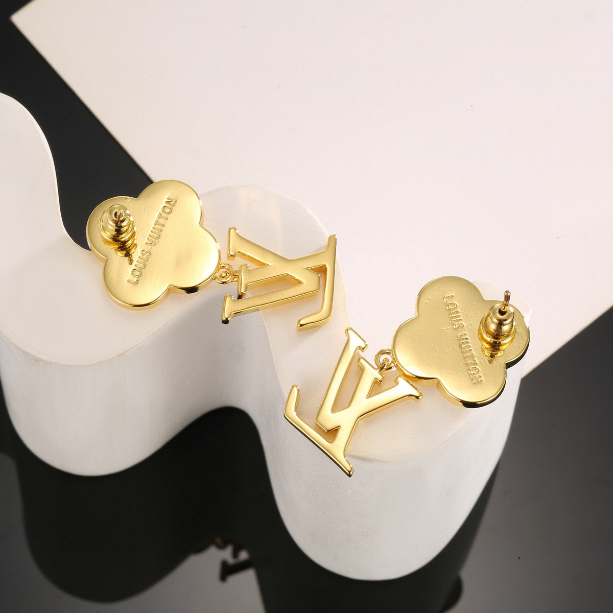 clover Drop Earrings for women - alternate angle view 6