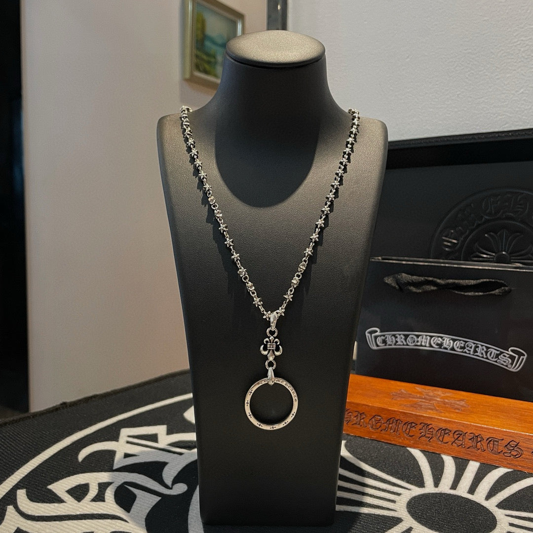 antique cross Pendant for men - product detail view
