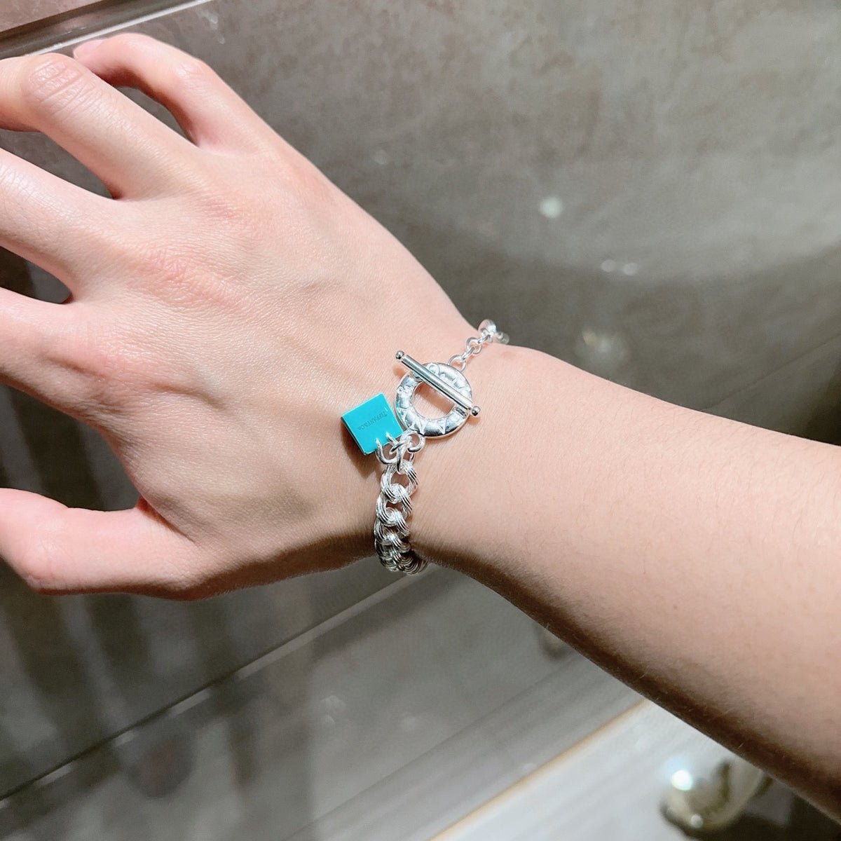 antique vintage Bracelet for men - alternate angle view 6