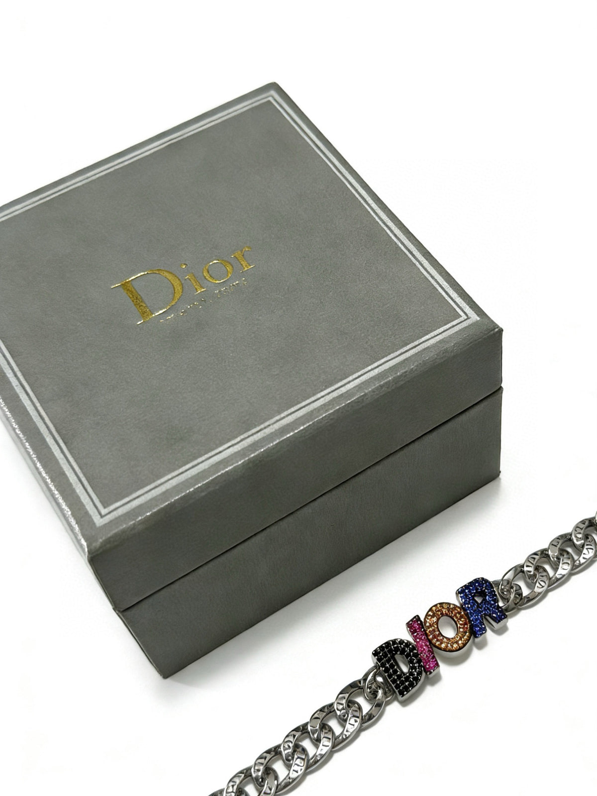 antique chain Bracelet for men - alternate angle view 5