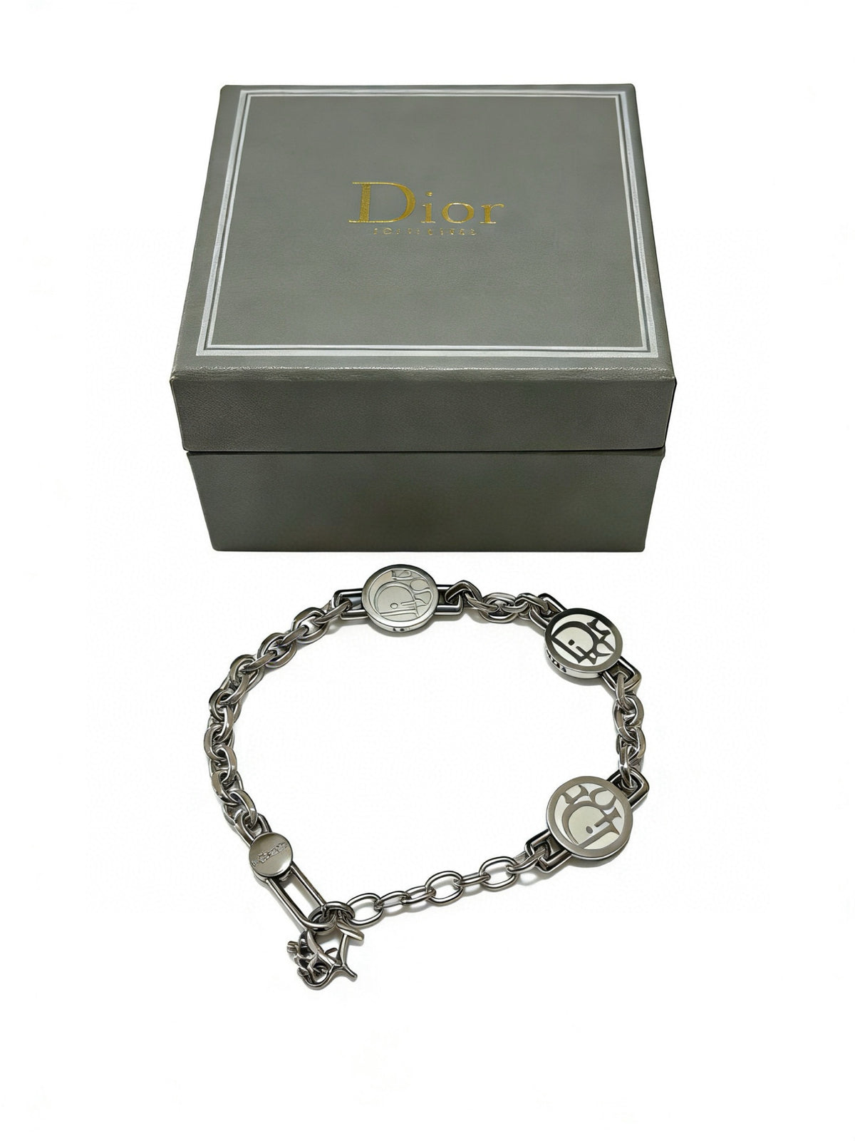 antique chain Bracelet for men - alternate angle view 5