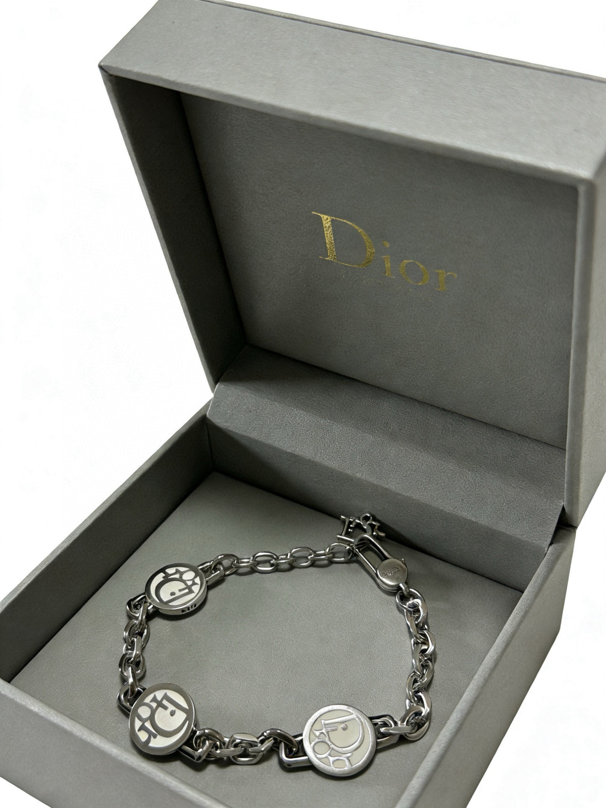 antique chain Bracelet for men - product detail view