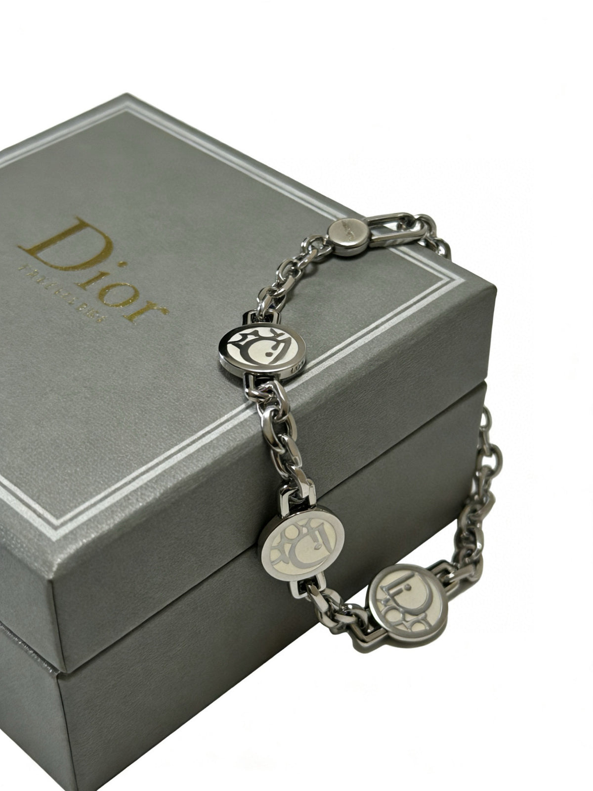 antique chain Bracelet for men - alternate angle view 6