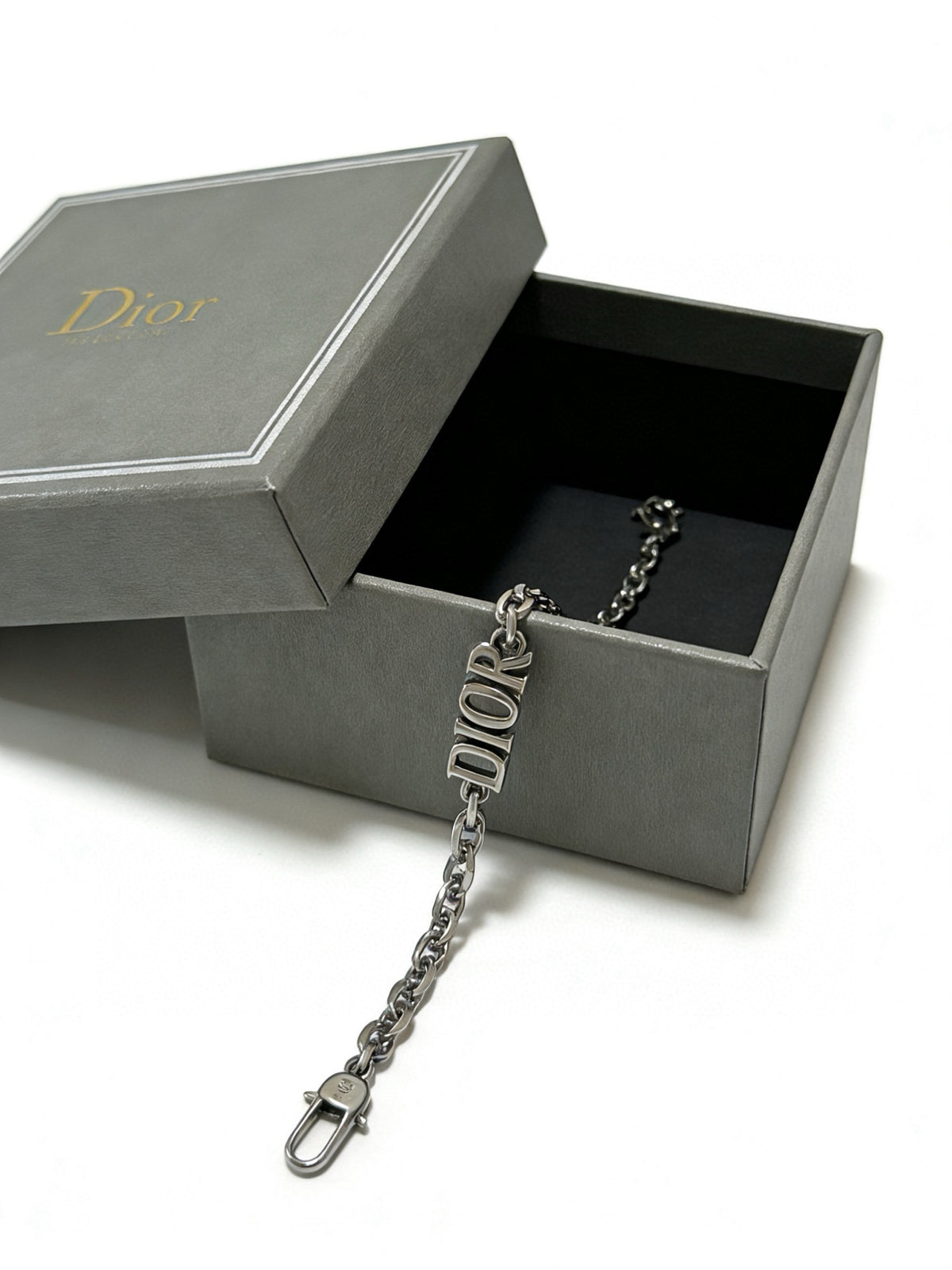 antique chain Bracelet for men - alternate angle view 6
