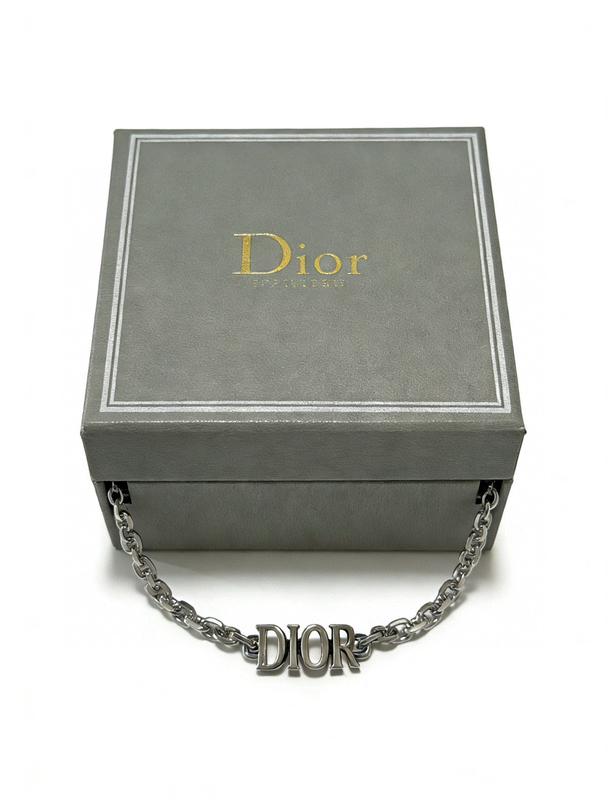 antique chain Bracelet for men - alternate angle view 4